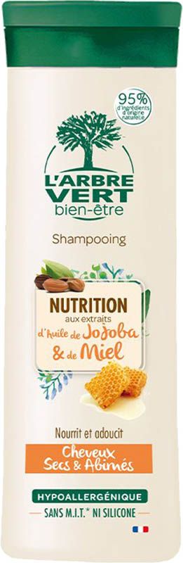 L'ARBRE VERT Shampooing écologique cheveux secs Fl 250ml