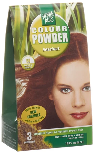 HENNA Plus Color Powder 51 Noisette 100g