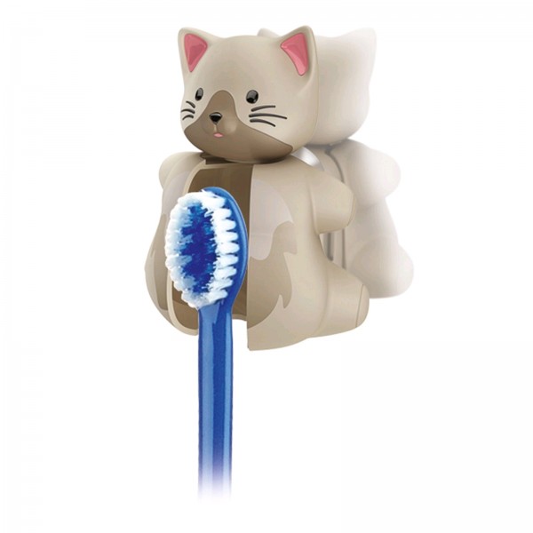 Miradent Funny Animal Porte-brosse à dents chat Miradent Funny Animal Porte-brosse à dents chat