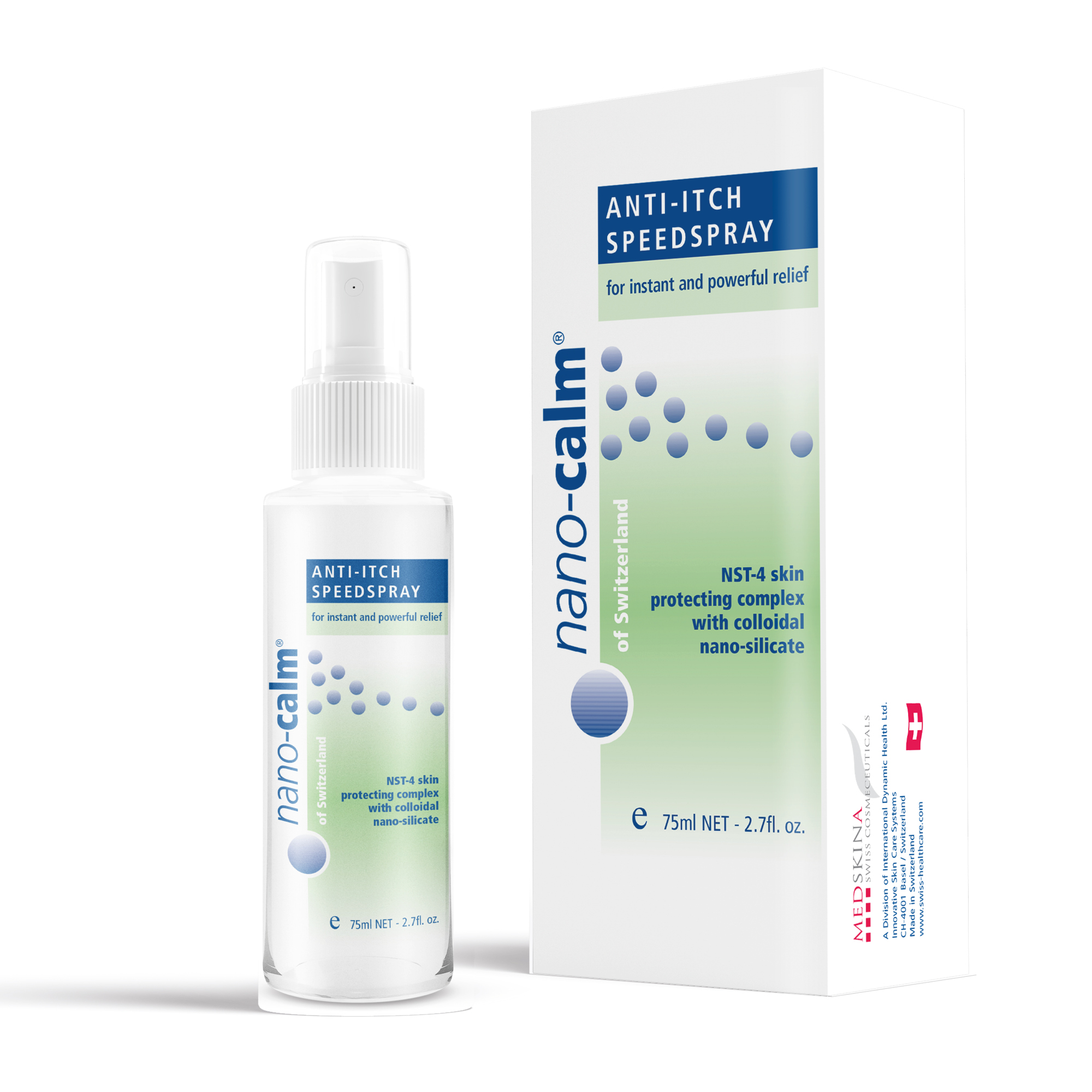 nano-calm® Anti-itch Speedspray 75ml