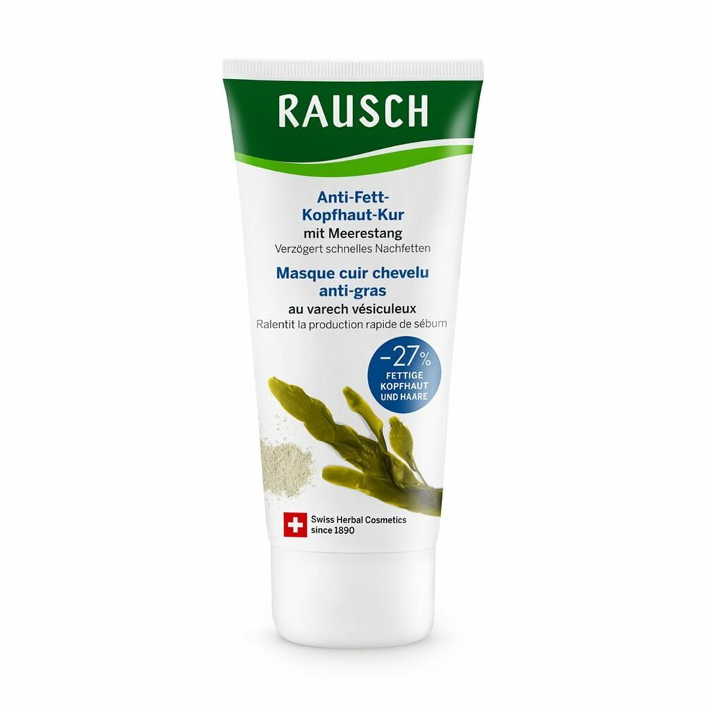 RAUSCH Cure anti-graisse pour cuir chevelu au varech 100ml RAUSCH Cure anti-graisse pour cuir chevelu au varech 100ml