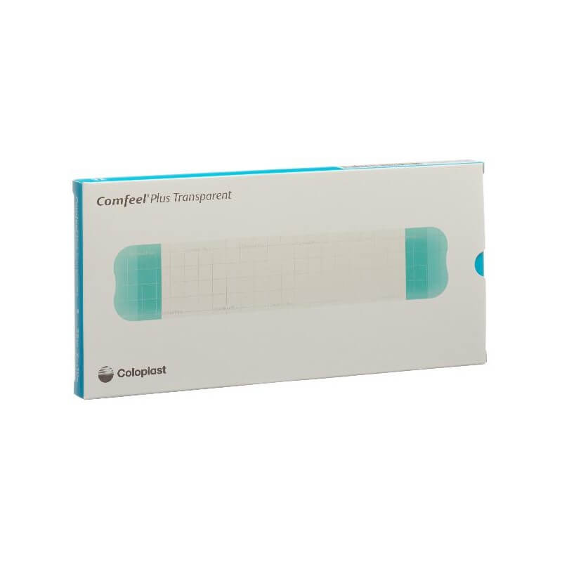 Pansement hydrocolloïde transparent Comfeel Plus 5x25cm 5 pièces