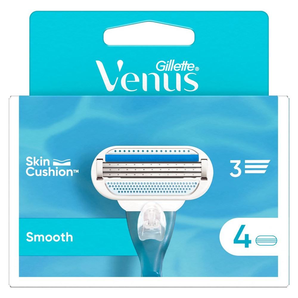 GILLETTE Venus Deluxe Lames Smo Sens (n) 4 pièces