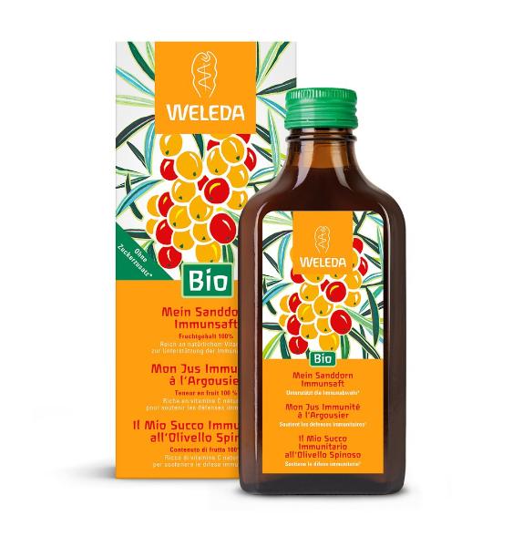 WELEDA Mon jus immunitaire à l'argousier 200ml WELEDA Mon jus immunitaire à l'argousier 200ml