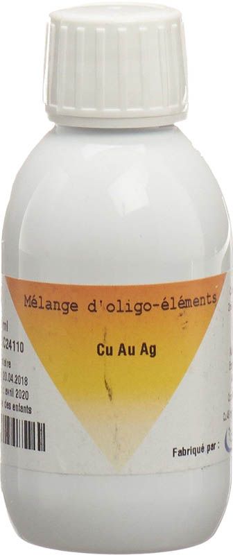 Oligopharm Complexe nutritionnel C24 Cu Au Ag 150ml