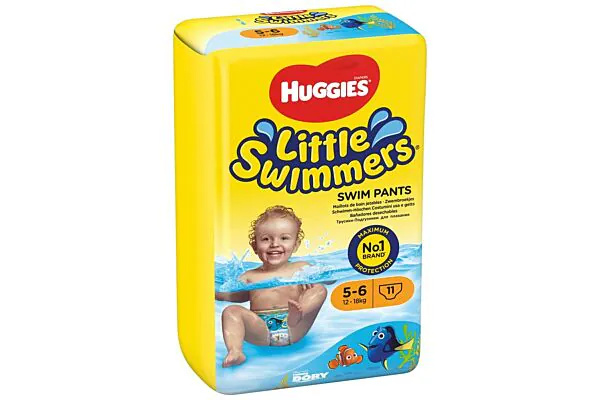 Huggies Little Swimmers Couche-culotte Gr5-6 11 pièces