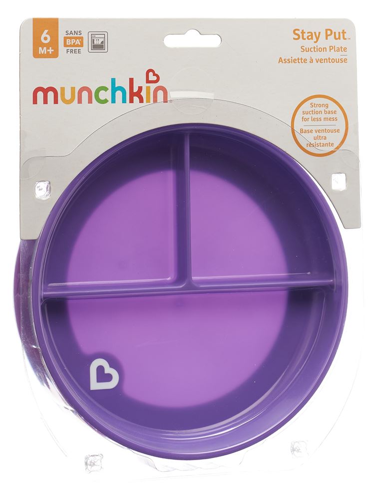 MUNCHKIN Assiette à ventouses Stay Put