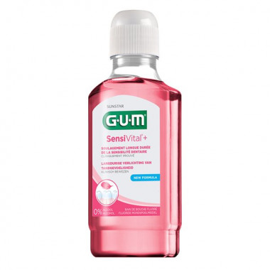 Bain de bouche GUM SensiVital+ Fl 300ml Bain de bouche GUM SensiVital+ Fl 300ml