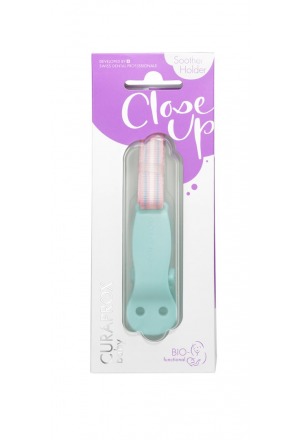 Attache-sucette Curaprox Baby turquoise