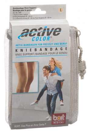 Genouillère Bort ActiveColor XL +42cm beige Genouillère Bort ActiveColor XL +42cm beige