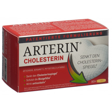 ARTERIN Cholestérol en comprimés 90 pièces ARTERIN Cholestérol en comprimés 90 pièces