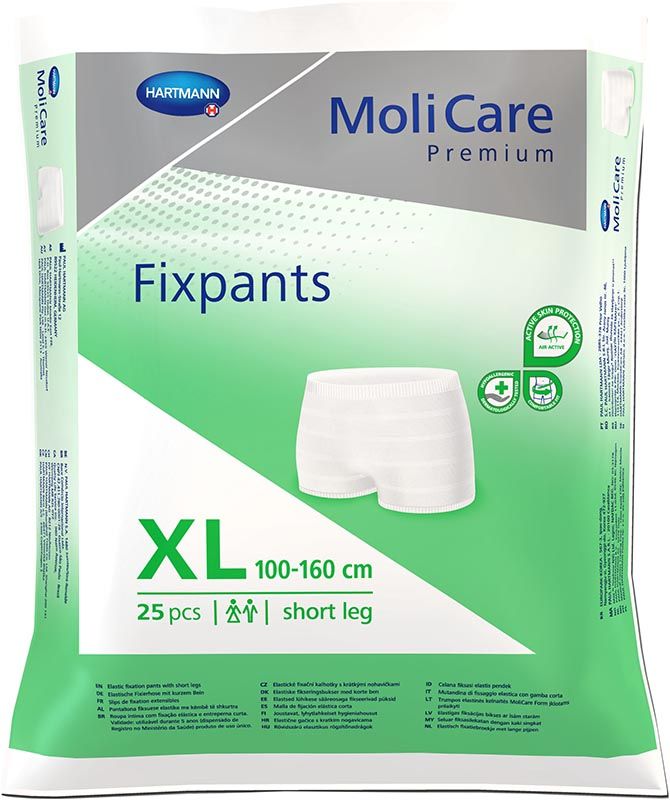 MOLICARE Premium Fixpants shortleg XL 25 pièces
