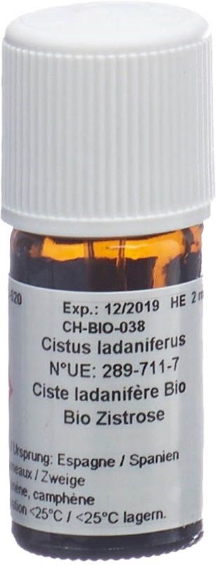 Huile essentielle de ciste bio Aromasan 2ml