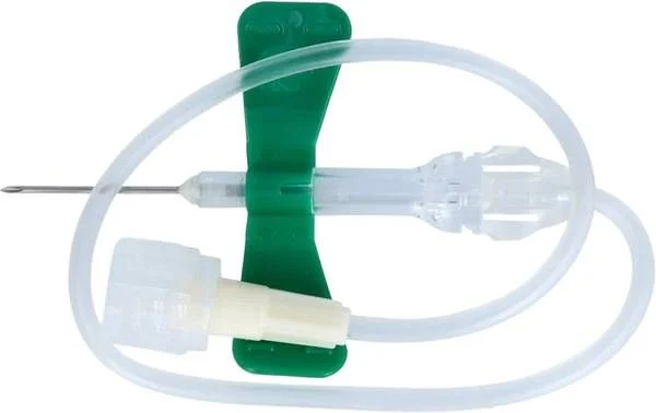 VENOFIX SAFETY 21G 0.8x19mm Tube 19cm vert 50 pièces