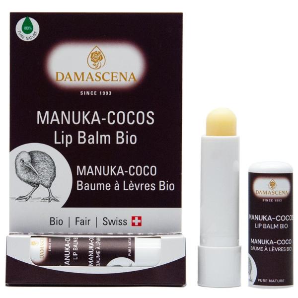 DAMASCENA Baume à lèvres Manuka-Coco Bio 4.5g DAMASCENA Baume à lèvres Manuka-Coco Bio 4.5g