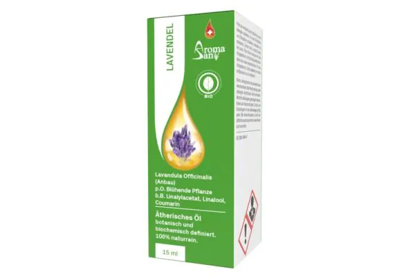 Aromasan Lavendin Huile essentielle en boîte Bio 15ml Aromasan Lavendin Huile essentielle en boîte Bio 15ml