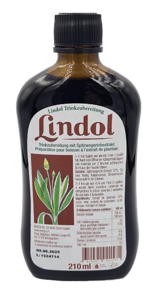 Lindol plantain lancéolé 210ml