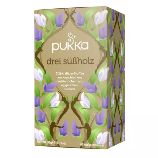 Pukka Trois Thé de Réglisse Bio Btl 20 pièces Pukka Trois Thé de Réglisse Bio Btl 20 pièces