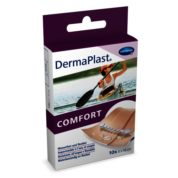 DermaPlast® COMFORT découpable 6cmx10cm 10 pièces DermaPlast® COMFORT découpable 6cmx10cm 10 pièces