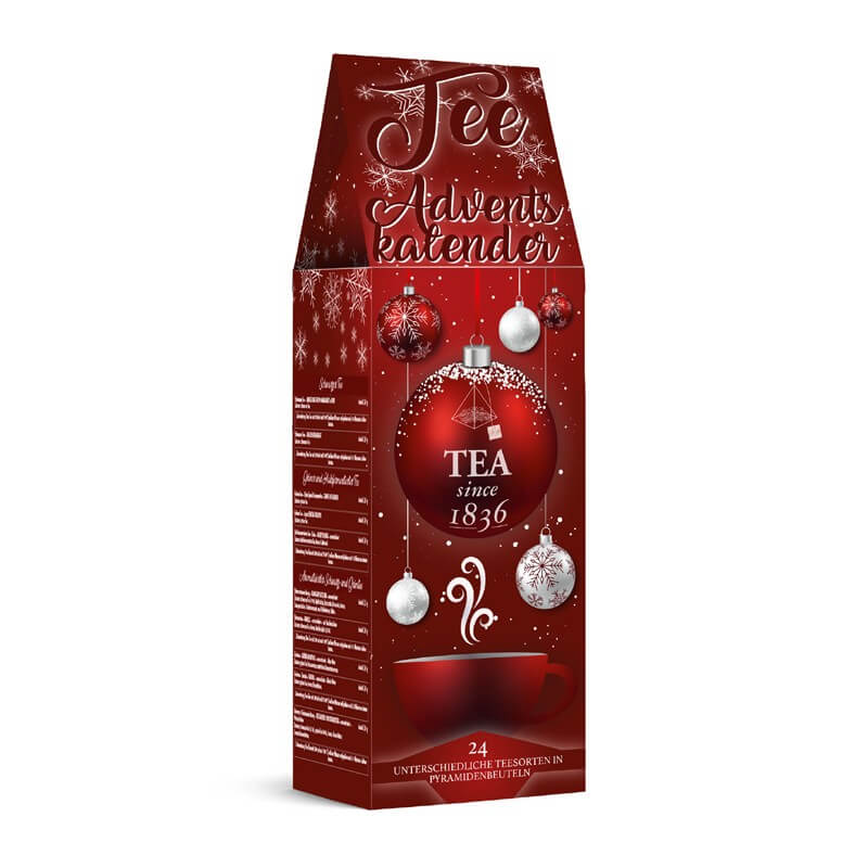 Herboristeria Calendrier de l'Avent du Thé Boule de Noël remplie