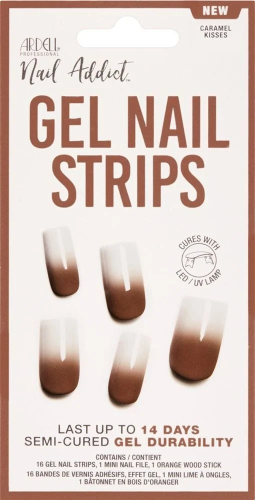 ARDELL Nail Addict Gel Strips First Kiss 16 pièces