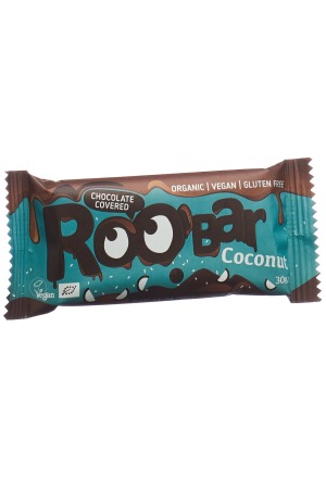 ROOBAR Barre chocolatée à la noix de coco 30g