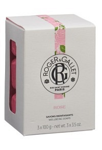 Roger & Gallet Rose Boite 3 Savons 3 x 100g