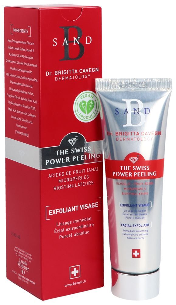 B SAND The Swiss Power Tube exfoliant 50ml