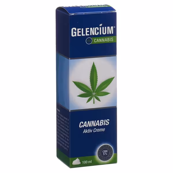 GELENCIUM Cannabis Actif Crème Distributeur 100ml