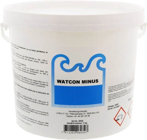 WATCON MINUS acide granulé 15kg