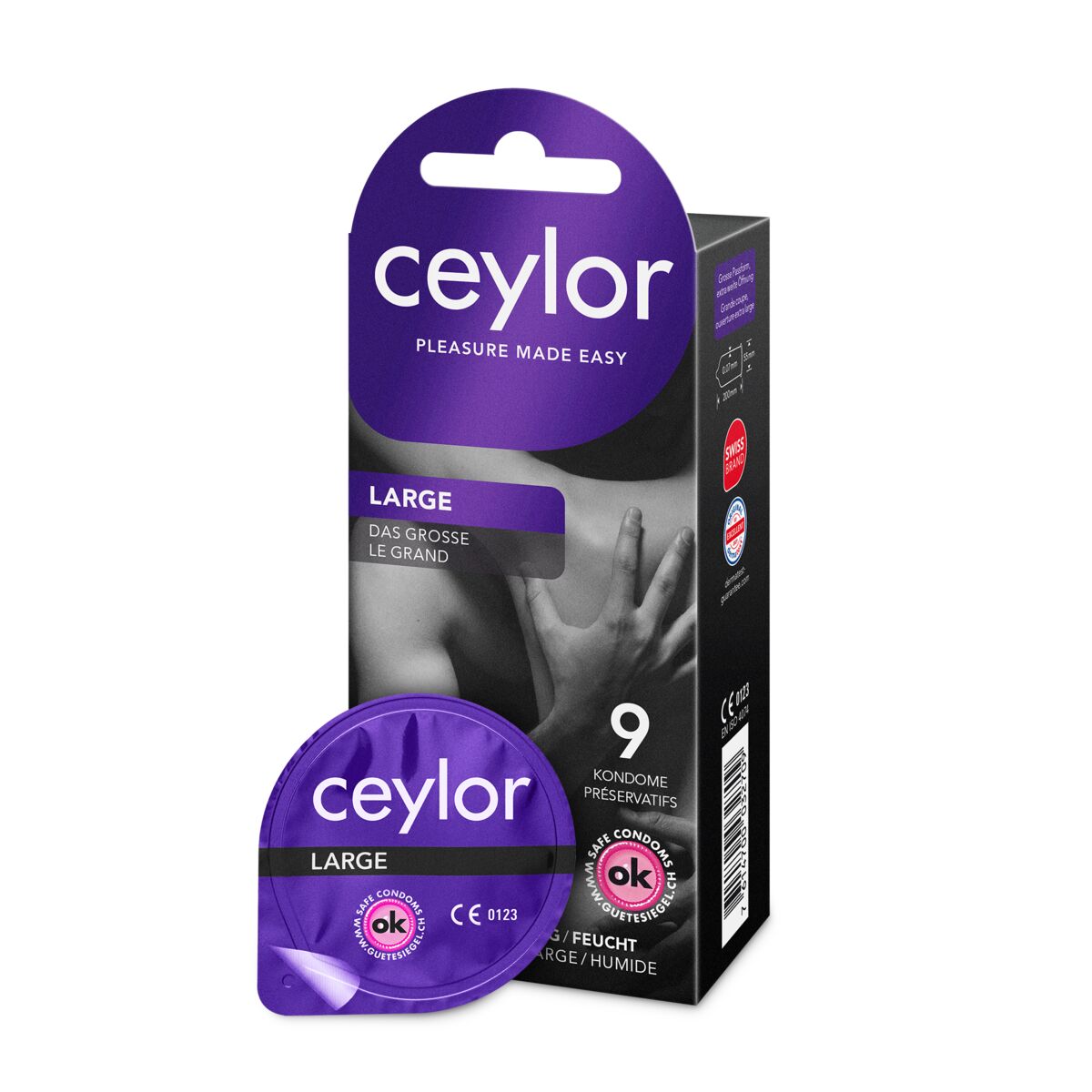 ceylor® Large préservatif 9 pièces ceylor® Large préservatif 9 pièces