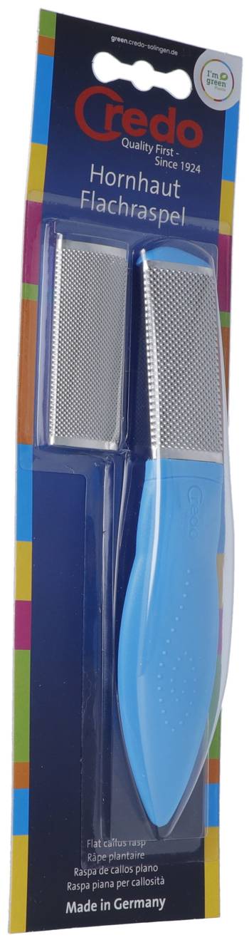 Râpe plate à callosités Credo Pop Art en vrac