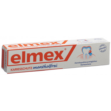 elmex dentifrice PROTECTION CARIES sans menthol 75ml