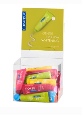Distributeur Curaprox Be You équipé 36 x 10 ml