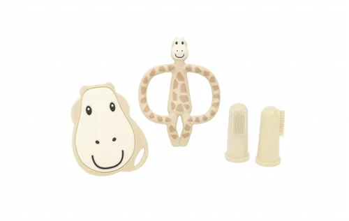 MATCHSTICK MONKEY Kit de démarrage pour la dentition Gigi Girafe