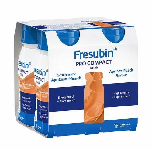 Fresubin Pro Compact abricot-pêche 4 x 125ml
