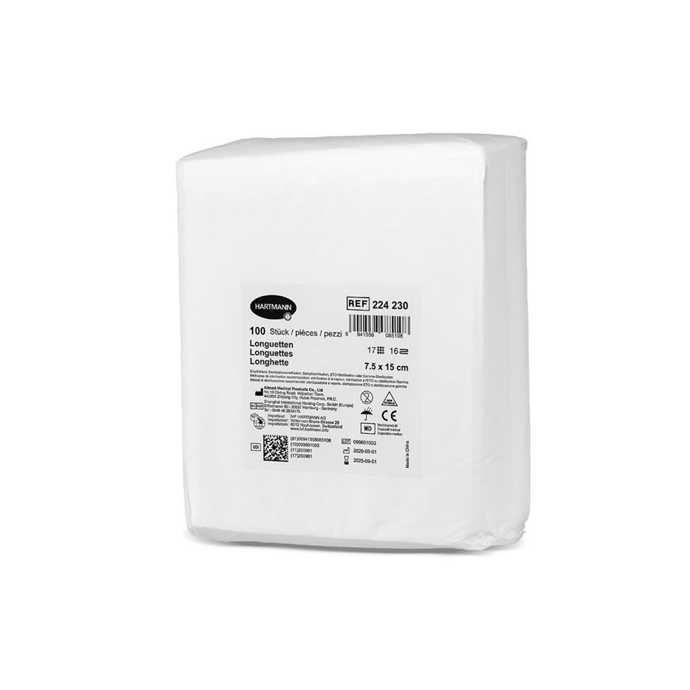 FIV Longuettes T17 7.5x15cm 16 fois 100 pièces