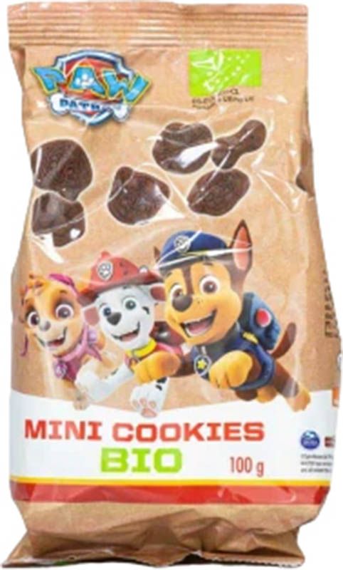 PAW PATROL mini cookies biscuits au chocolat 100g