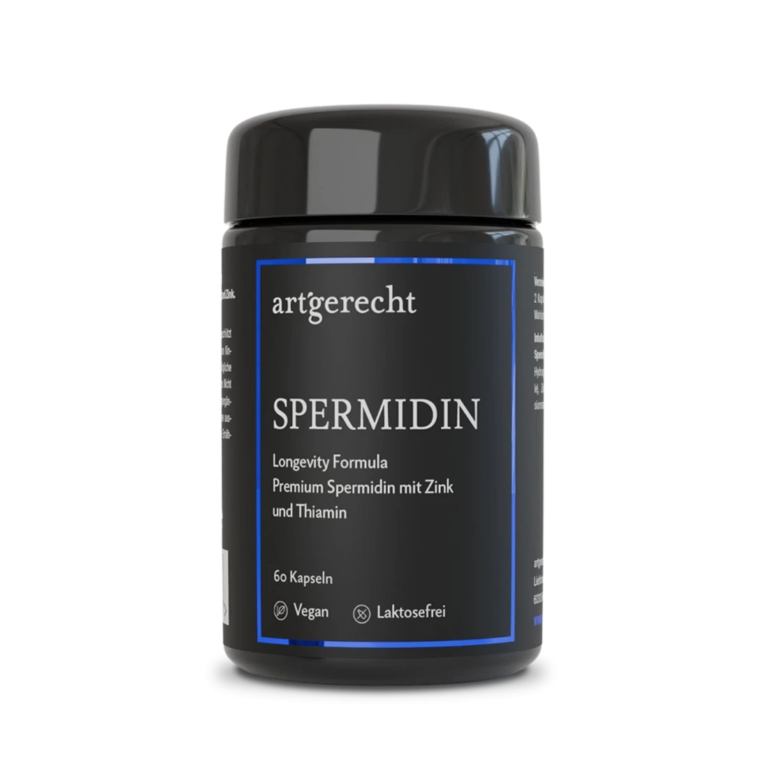 artgerecht Spermidin Longevity 60 gélules