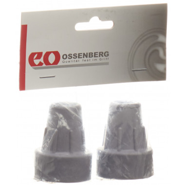 Ossenberg Capsule de béquille Pivoflex 16mm gris 1 paire