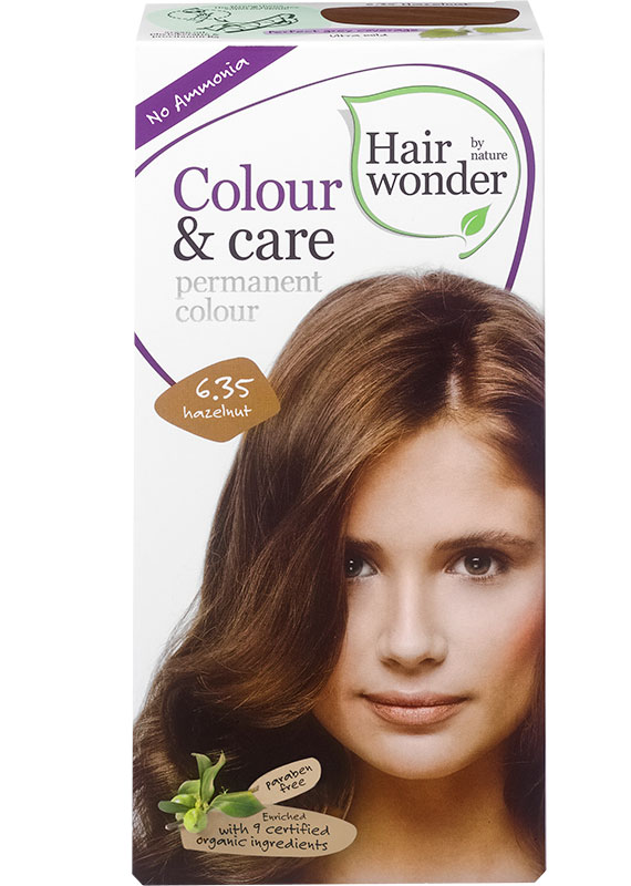 HENNA Hairwonder Colour & Care 6.35 noisette