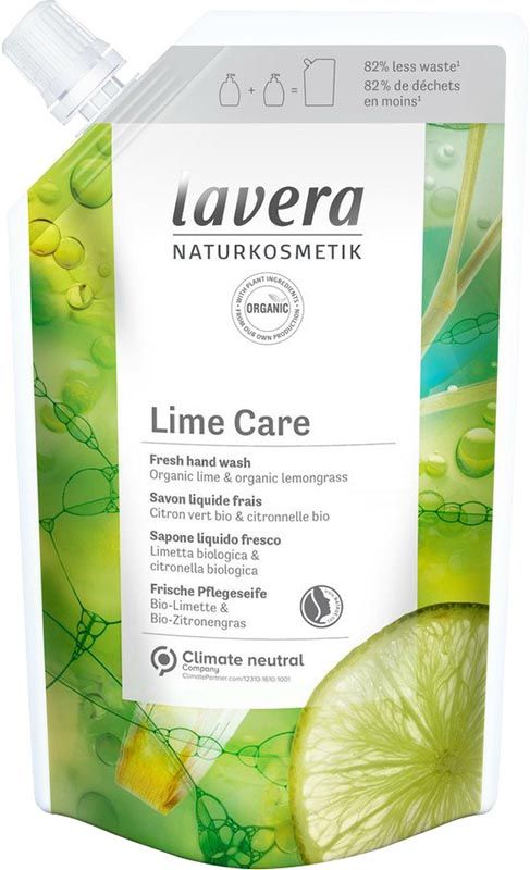 LAVERA Savon de soin Lime Care, recharge 500ml