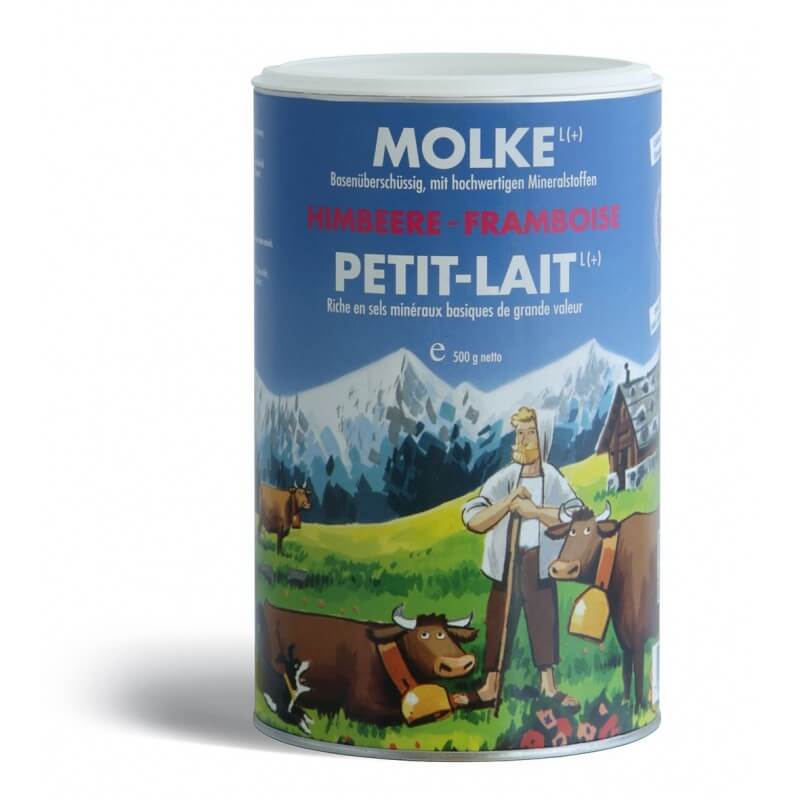 Petit-lait granulé à la framboise BIOSANA 500g