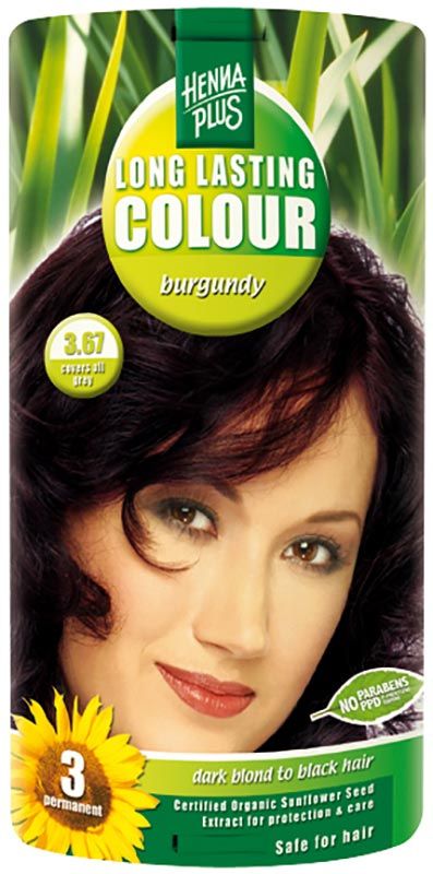 HENNA PLUS Long Last Colour 3.67 bourgogne