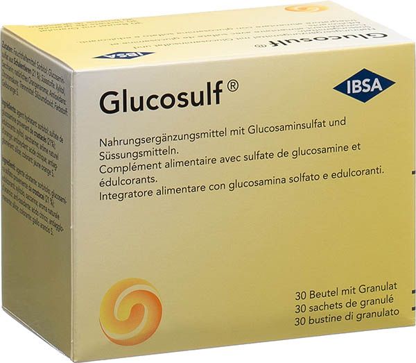 Glucosulf granulé 750mg 30 sachets Glucosulf granulé 750mg 30 sachets