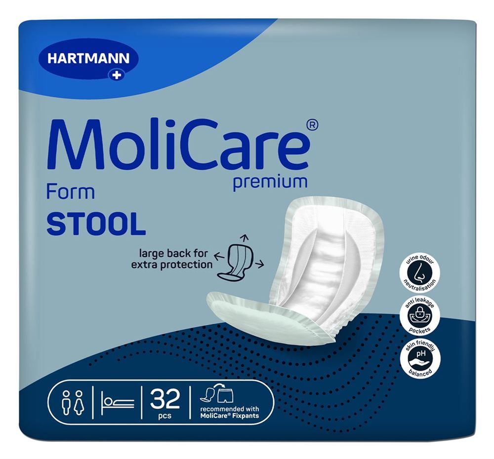 MOLICARE Premium Form Stool 4D Btl 32 pièces