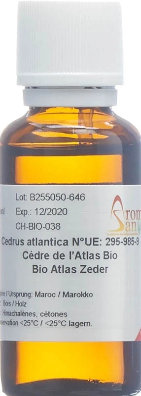 AROMASAN Cèdre Atlas Huile essentielle Fl 15 ml