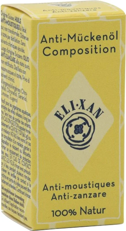 Elixan huile anti-moustiques 10ml