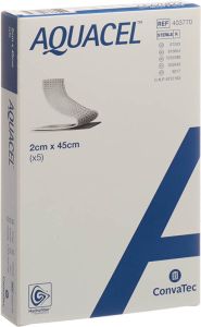 Aquacel Hydrofiber Tamponades 2x45cm 5 pièces