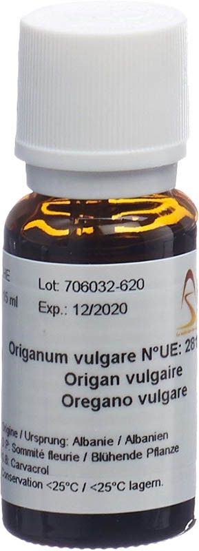 AromaSan Oregano vulgare éther/huile 15ml AromaSan Oregano vulgare éther/huile 15ml